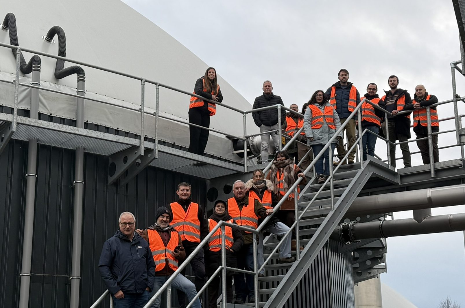 Biorig visita junto a vecinos de Zamora y Navarra plantas de biometano en Alemania a 100 metros de las viviendas 